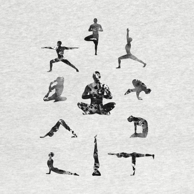 Yoga for men by erzebeth